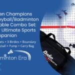 Champions Volleyball/Badminton Portable Combo Set